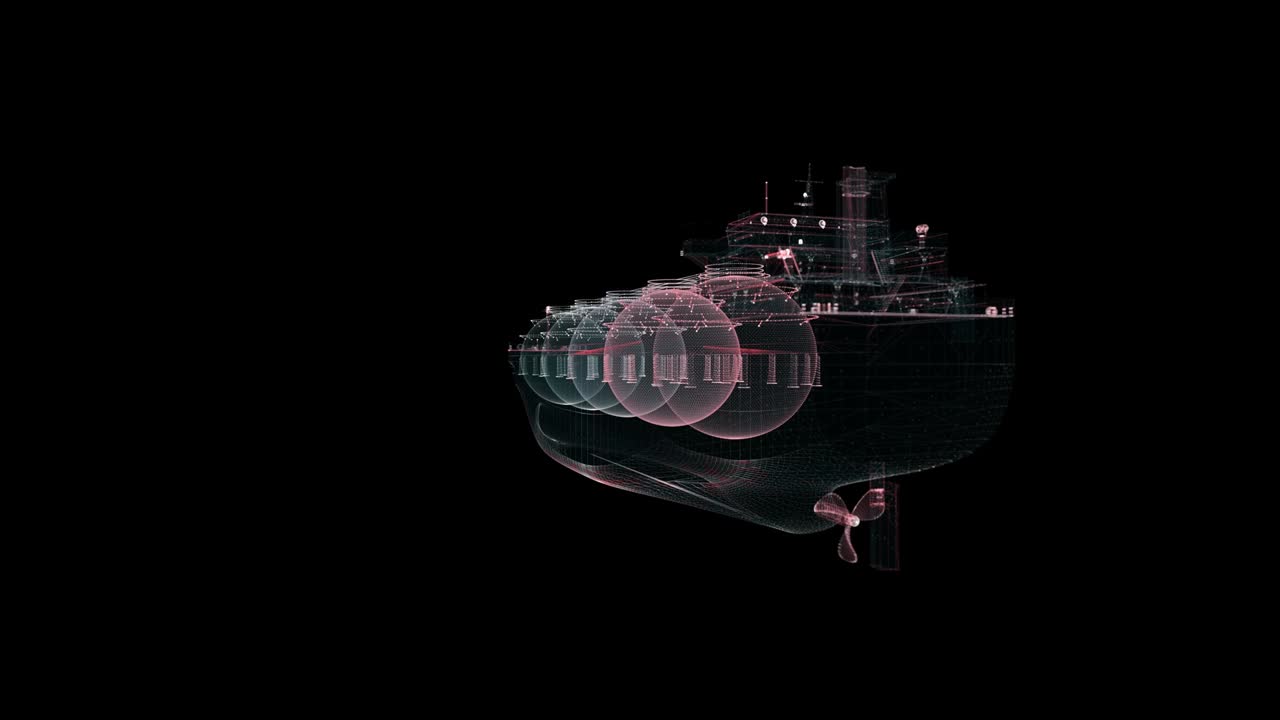 홀로그램 커 - 교통, 에너지 및 기술 개념