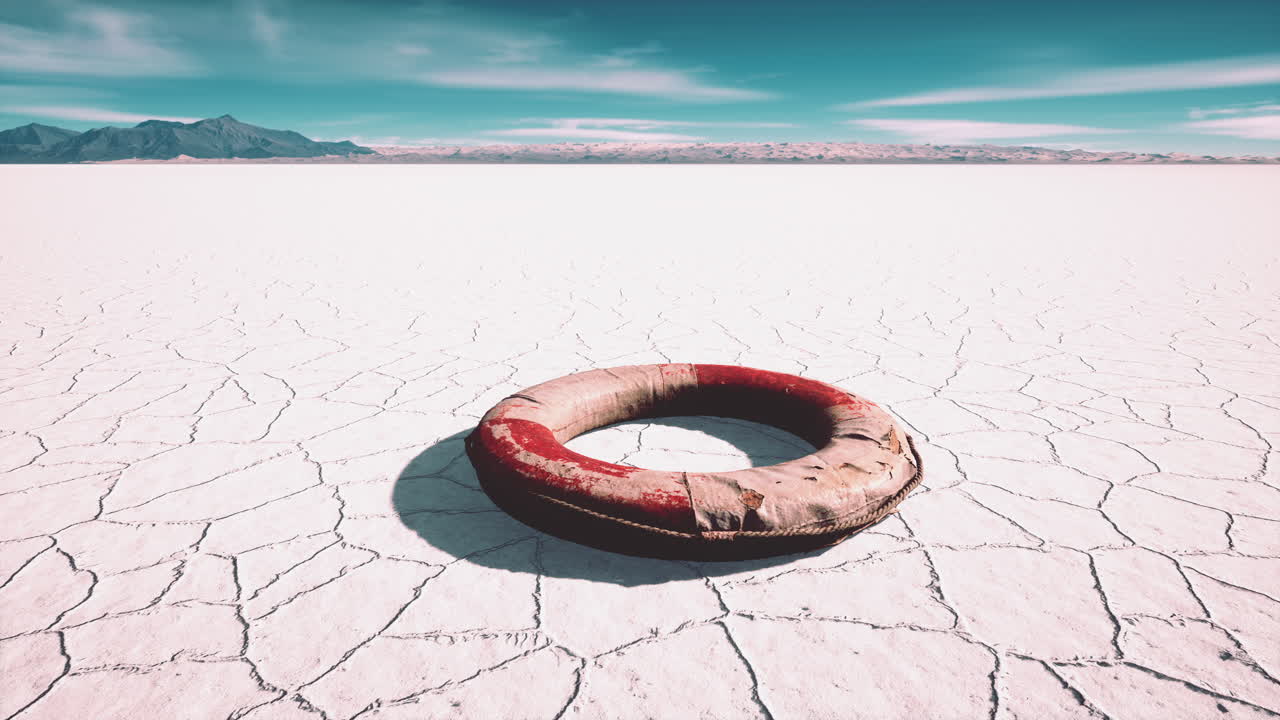 아주 오래된 버려진  ⁇ 망진창의 구명선