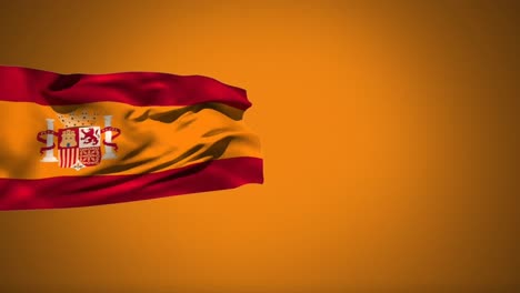 spanish flag waving
