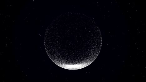 4k video. planet earth reveal. the world map on black background. lighting effect