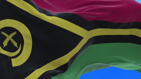 seamless loop of vanuatu flag.