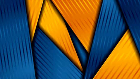 orange and blue abstract corporate motion background