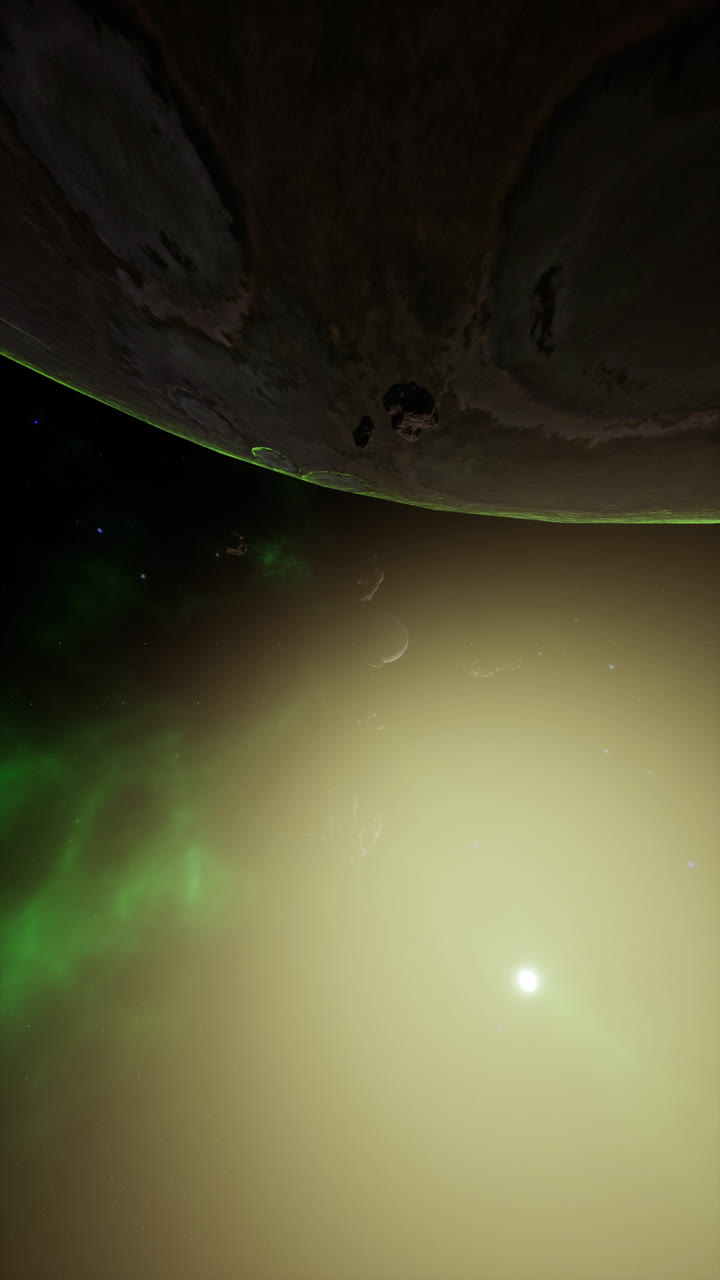 En stor klynge asteroider nær en ukjent planet