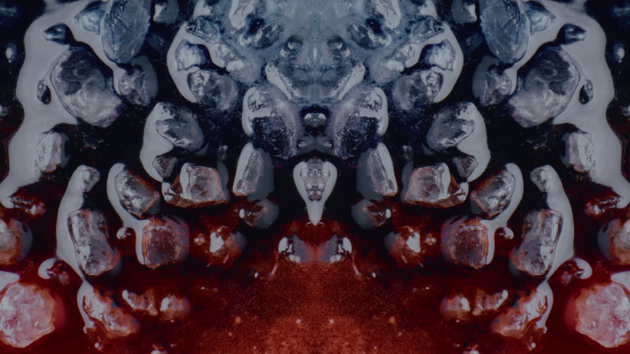 Abstract Mirrored Stone Texture