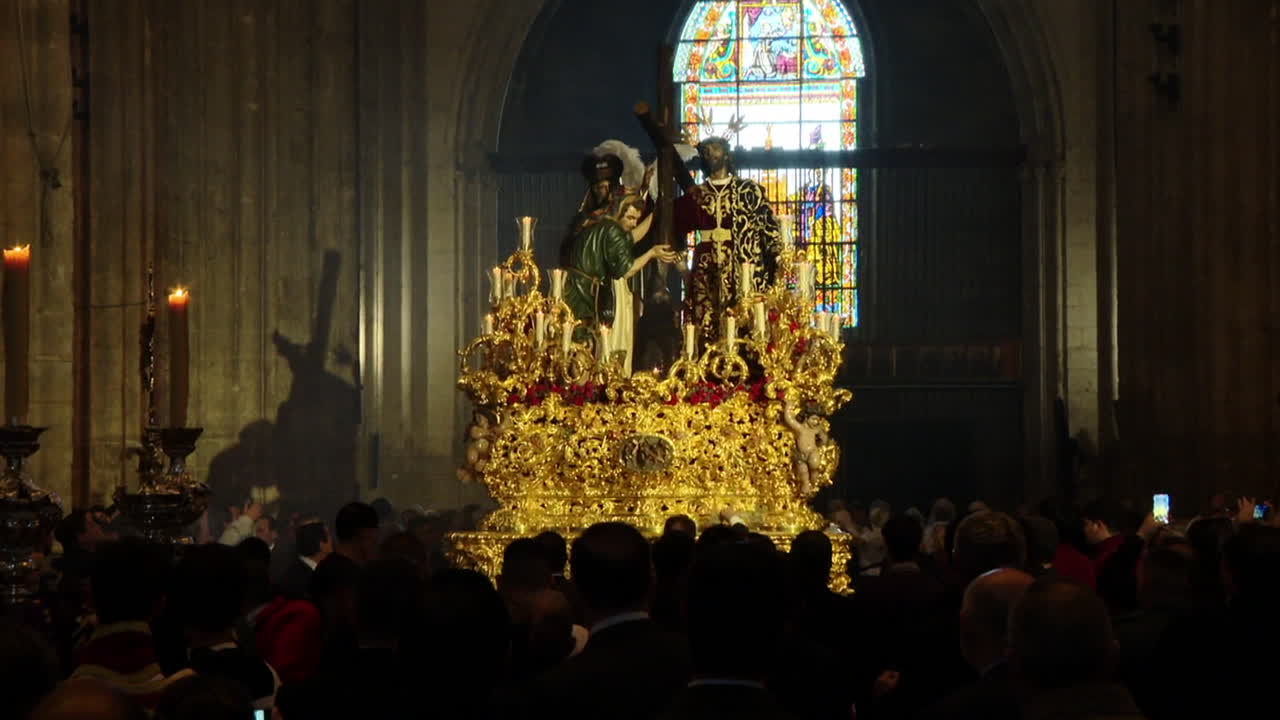 Religious Procession in a Cathedral