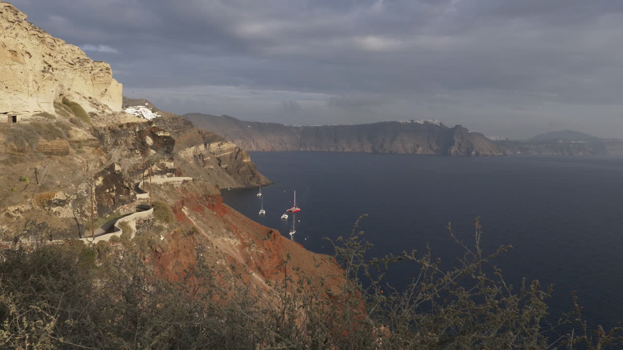 санторини оя закат