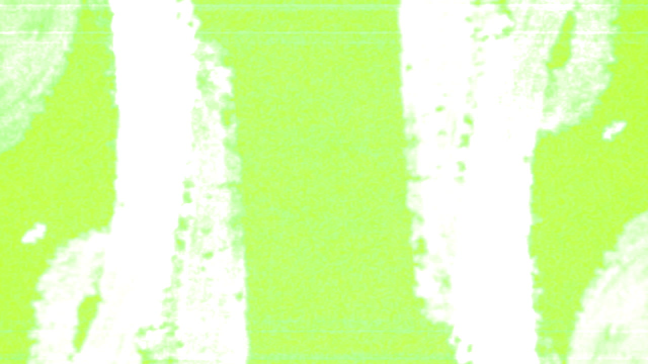 Zářivá abstraktní smyčka pozadí s glitch pruhy.
