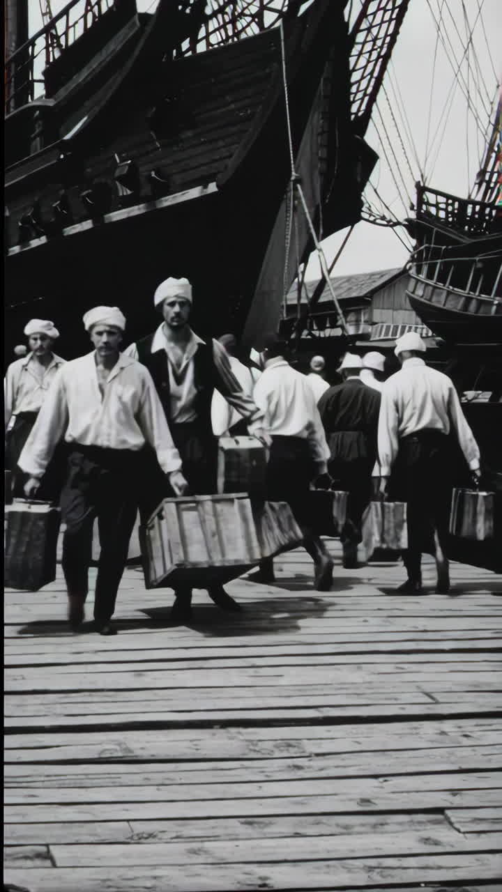 Historical Ship at Port