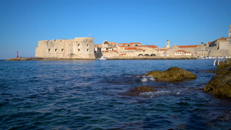 el casco antiguo de dubrovnik, dalmacia, croacia