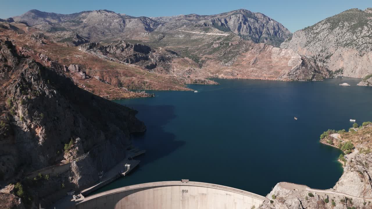 Green Lake Reservoir And Taurus Mountains Of The Oymapinar Dam In Antalya Province, Turkey