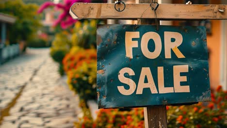 for sale sign