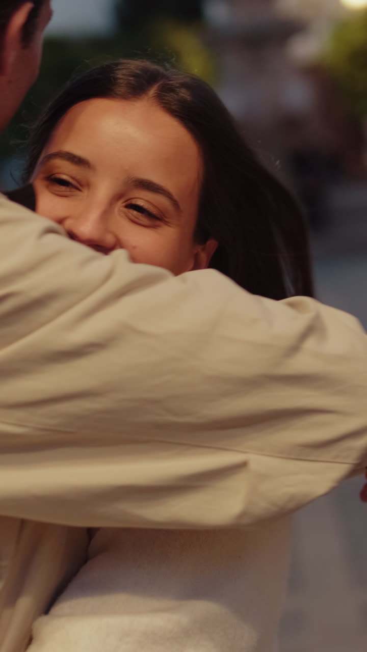 Couple's Romantic Embrace in Seville