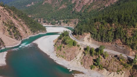 stunning view of the river