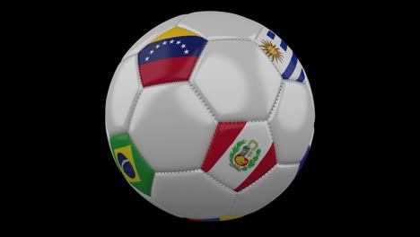 soccer ball flags, alpha loop