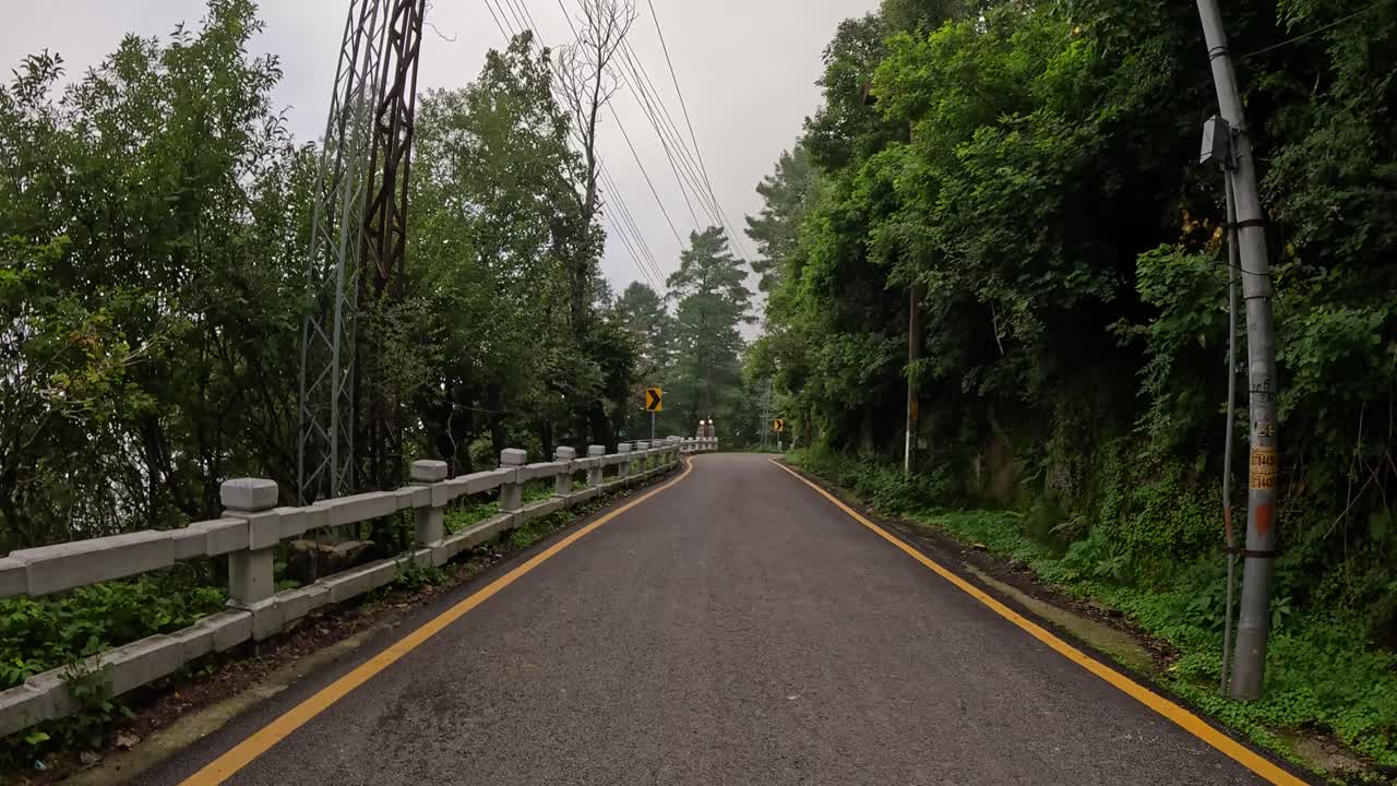 Walking Alone on the Empty Roads of Pindi Point, Murree