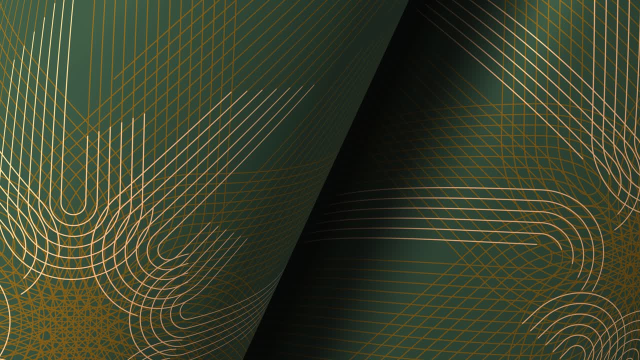 어두운 초록색 추상적인 미래주의적 배경