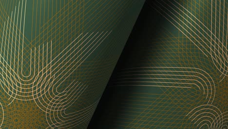 dark green abstract futuristic background