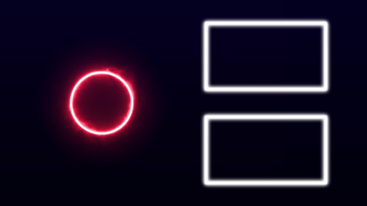 간단한 그라데이션 엔드 카드 엔딩 스크린 모션 그래픽