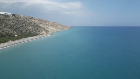 pissouri beach on cyprus island