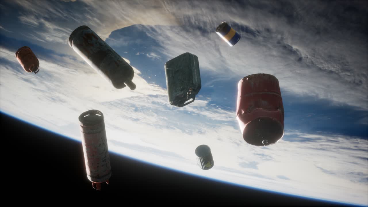 지구와 우주 대기의 오염