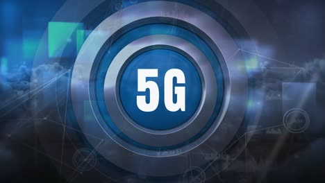 digital composite of 5g technology