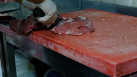 cuts raw meat