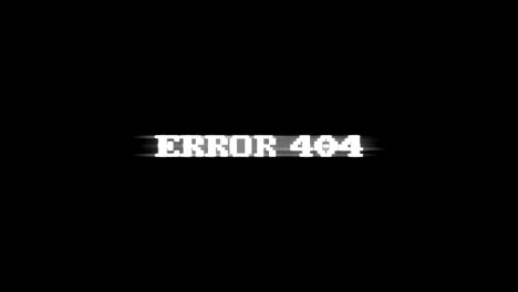 error 404 error en la animación del texto, el renderizado, el fondo, con el canal alfa, el bucle