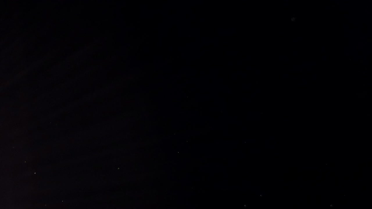 Floating Dust With Lens Flare