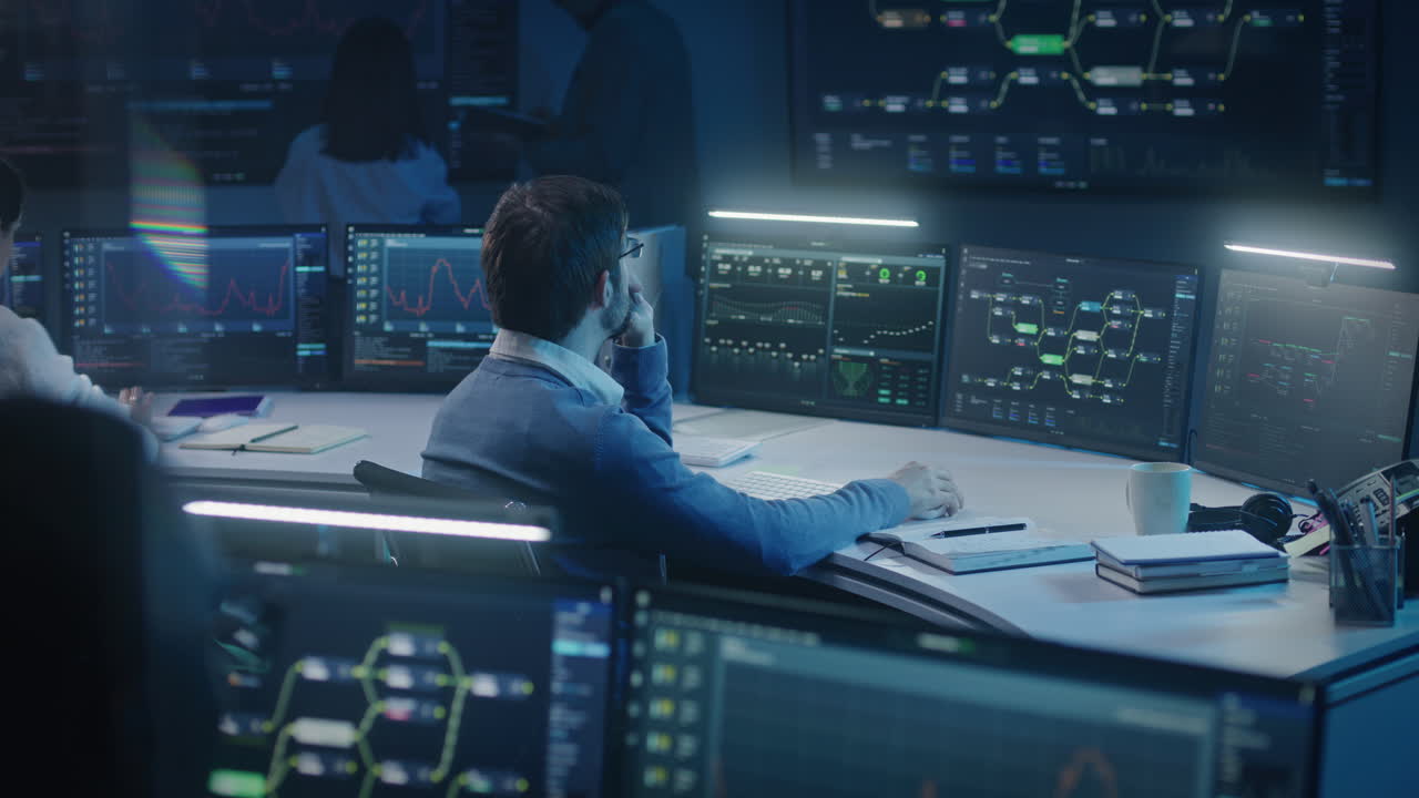 il prigioniero in uniforme arancione fa una telefonata nella cella della prigione.