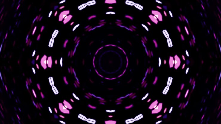 Hex particles medical grid hexagon pattern technology background loop