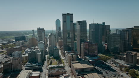 dallas, texas, usa downtown skyline