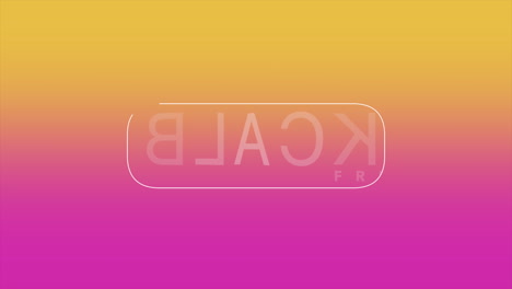 현대 블랙 프라이데이 텍스트의 다채로운 그라디언트