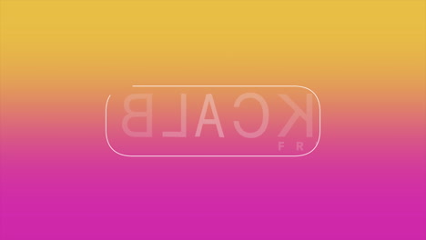 modern black friday text on colorful gradient