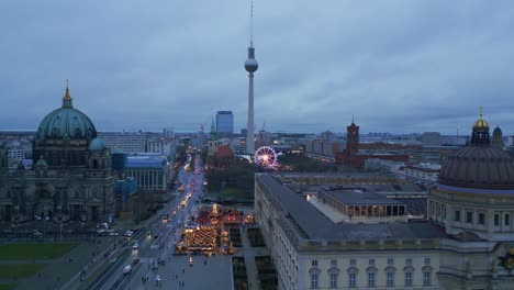 berlín ciudad de invierno palacio catedral mercado de navidad