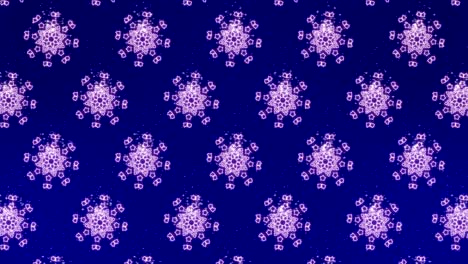 4k copo de nieve hacia abajo bucle de fondo