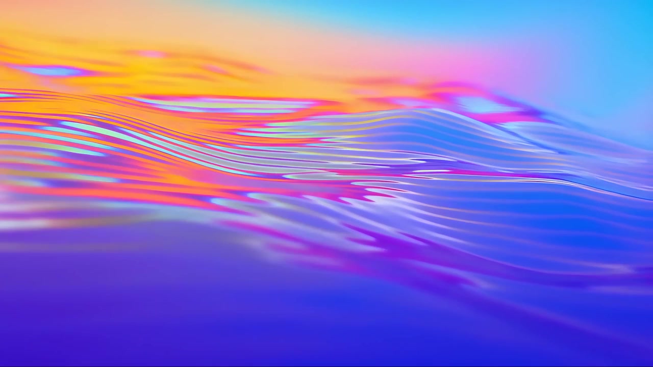 Abstract Fluid Motion Background 4K