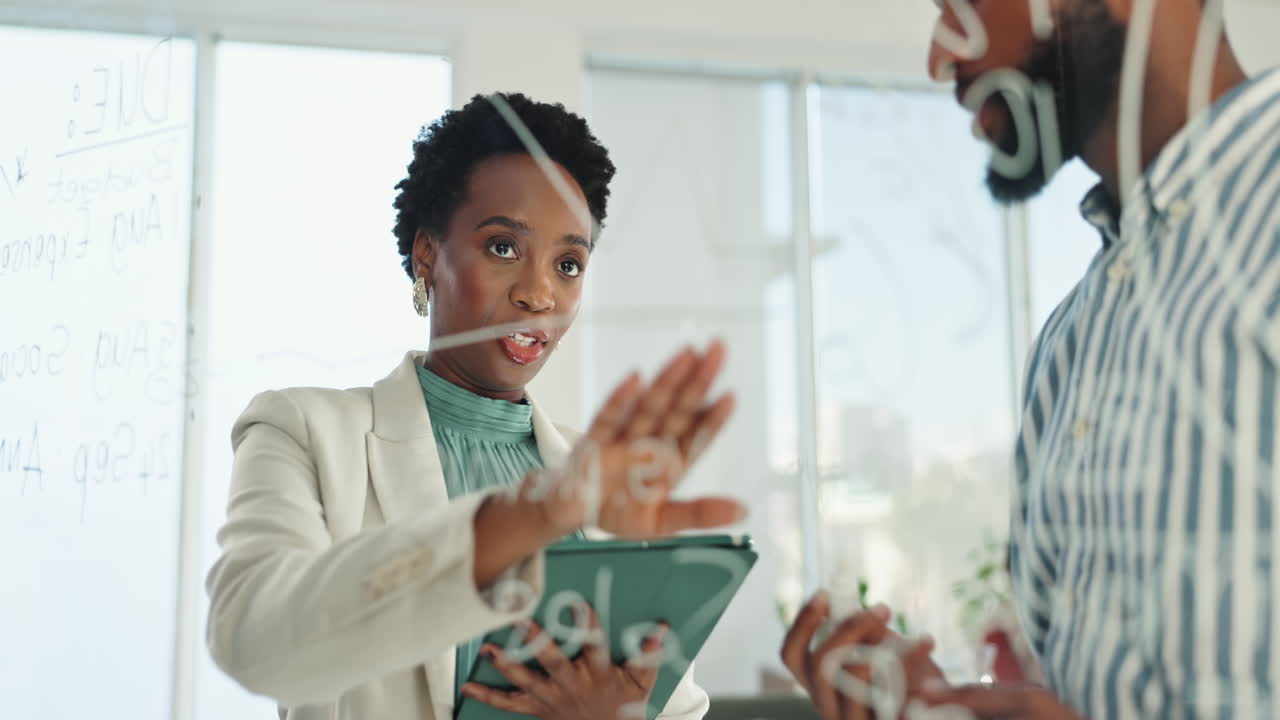 reunión de negocios en una oficina moderna