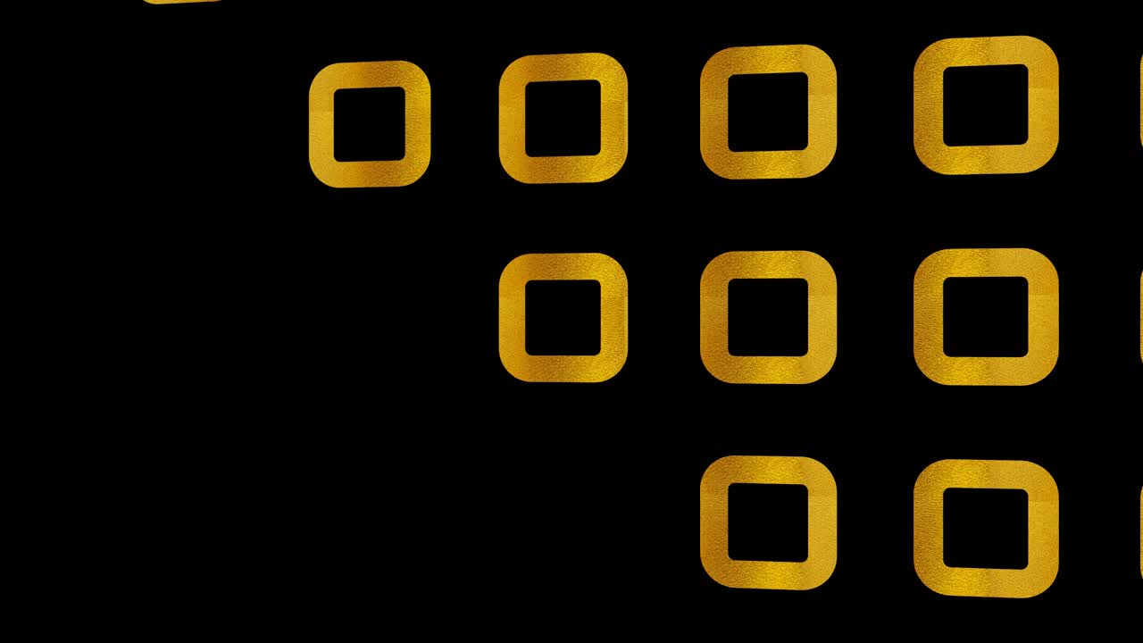 비디오 작곡을 위해 금색 패턴과 텍스처를 가진 배경 비디오 영상