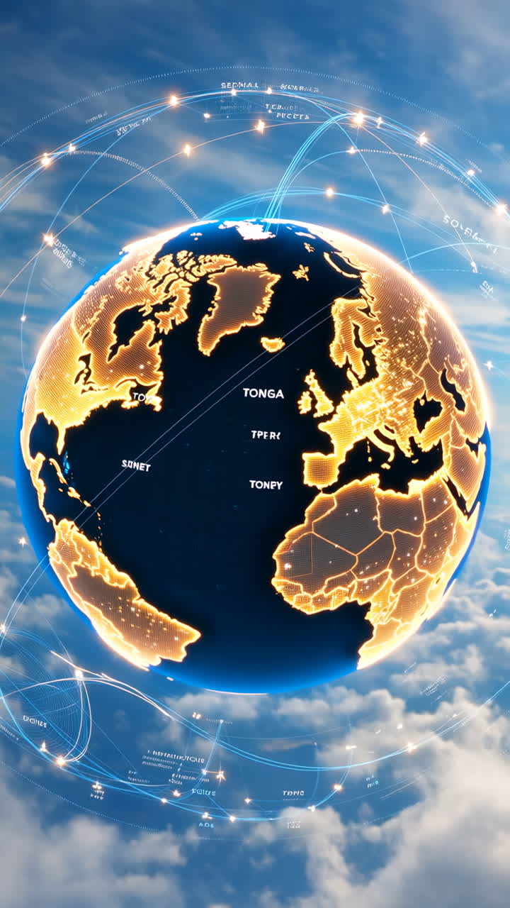 Digital Global Network Connectivity