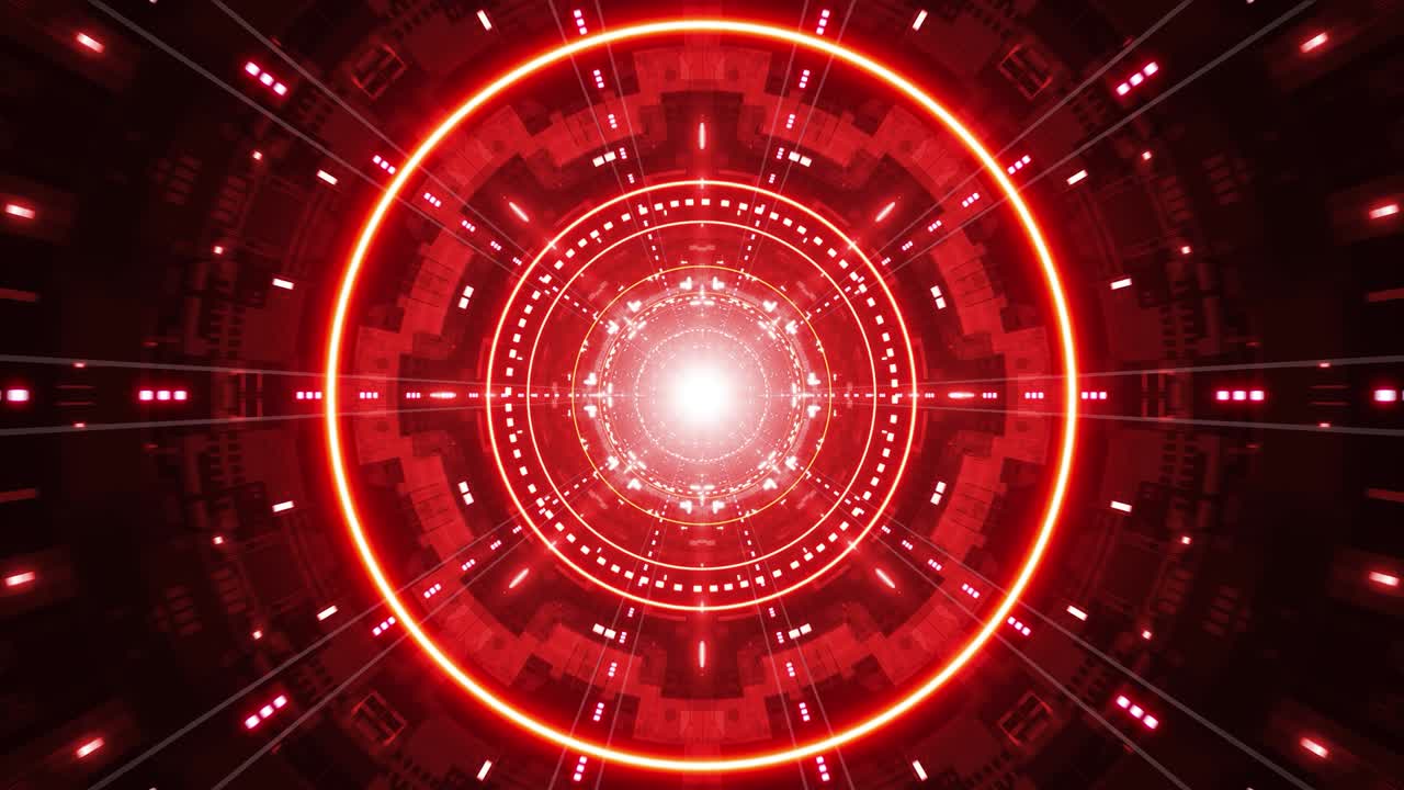 빛나는 은 빛의 터널