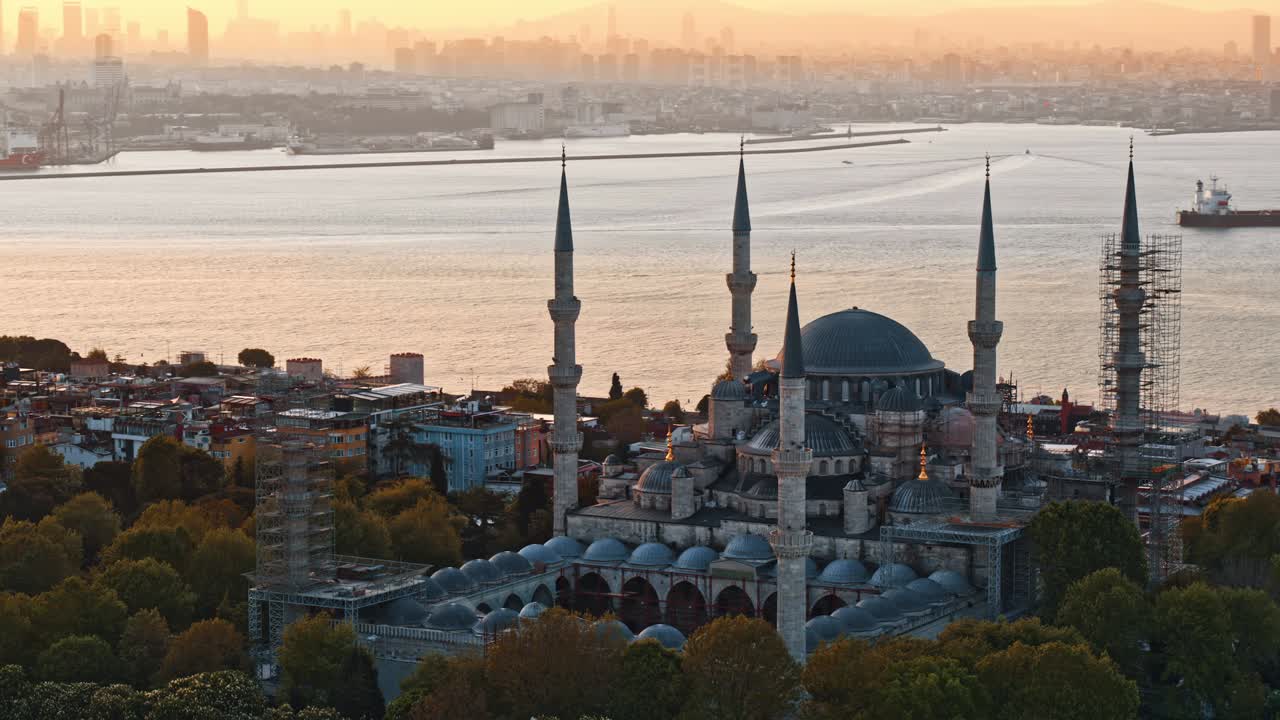 hagia sophia en la ciudad turca