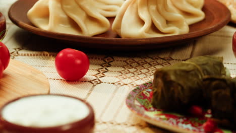 georgian cuisine: khinkali and dolma