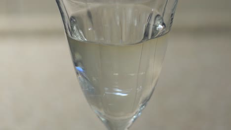 vaso de vino vacío