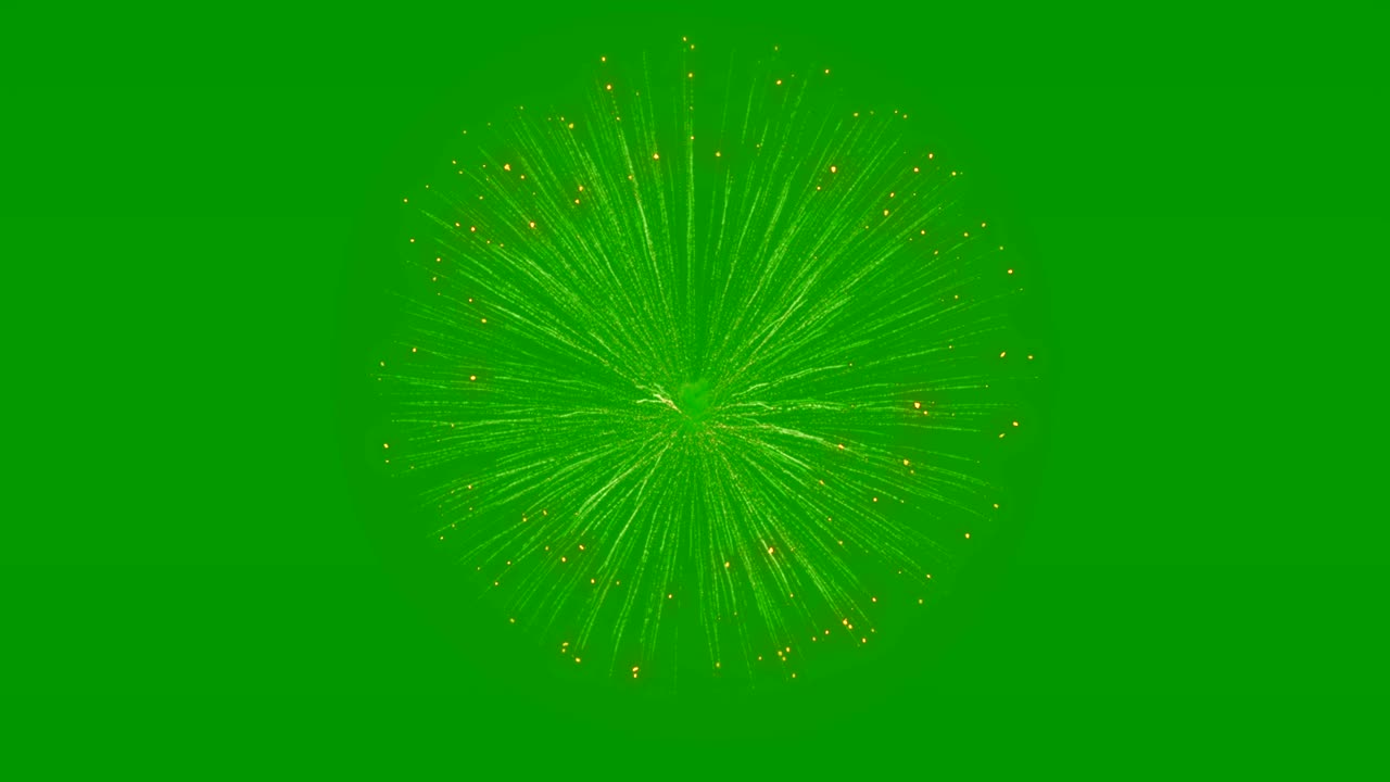 la explosión de los petardos y las partículas de los fuegos artificiales muestran el fondo.