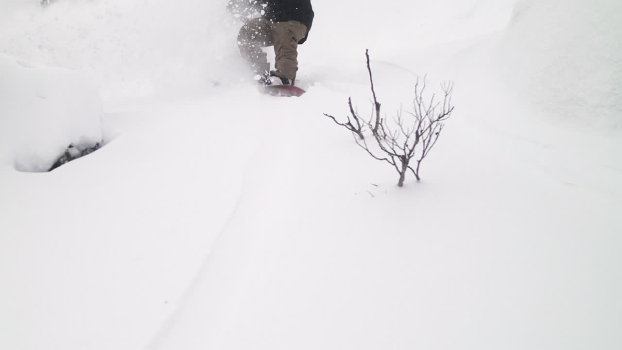 australia winter white out perisher vail powder surfing rock 벼랑 drop snowboarding slash winter bluebird windy snowy drop 슬로우 모션 by taylor brant film
