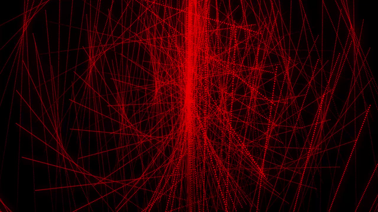 patrón de forma de punto rojo animación gráficos de movimiento