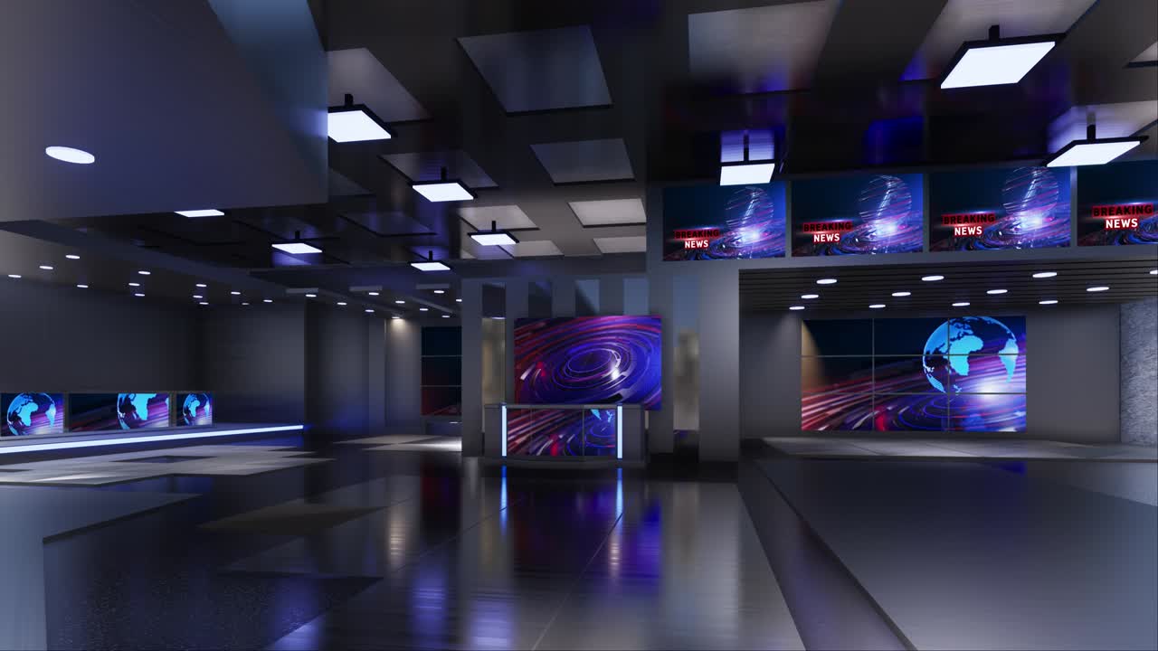 3D Virtual TV Studio News