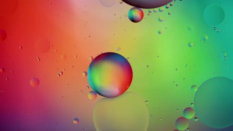 abstract colorful bubbles