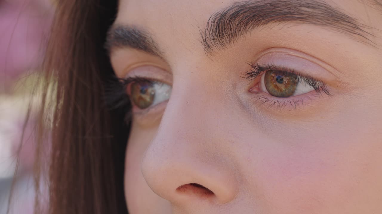 primer plano de la cara de una mujer