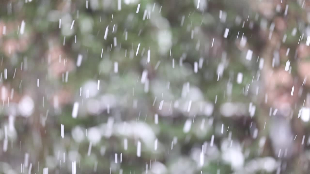 눈 폭풍의 근접, 겨울 시간